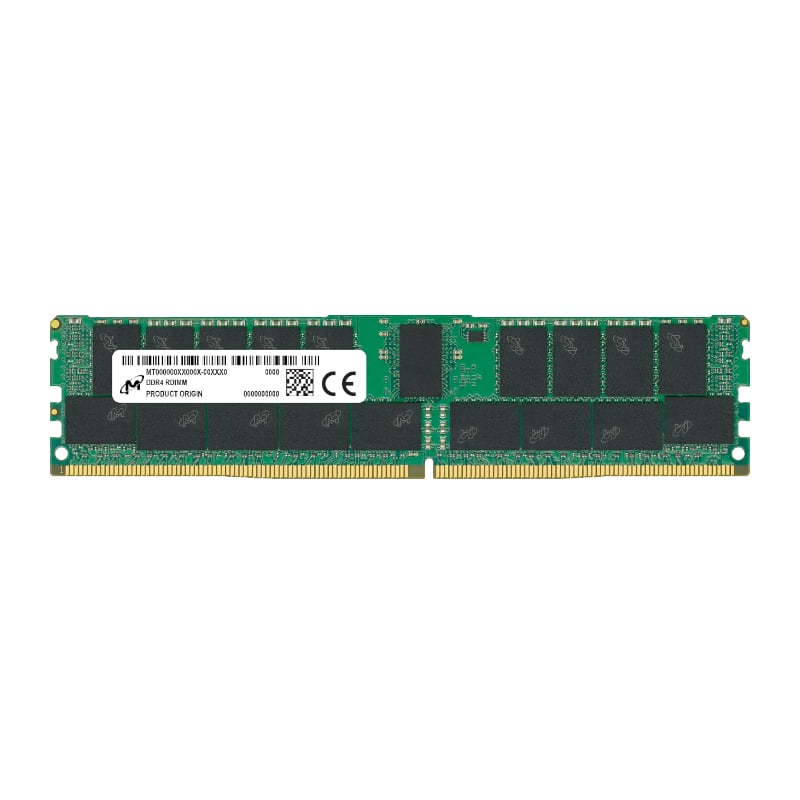 Micron MTA36ASF8G72PZ-3G2R 64GB 3200MHz DDR4 RDIMM Memory-0